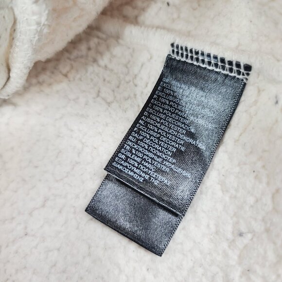 The North Face Girls' Creamy White Campshire Sherpa Fleece Pullover Size S (7/8) - Picture 7 of 12